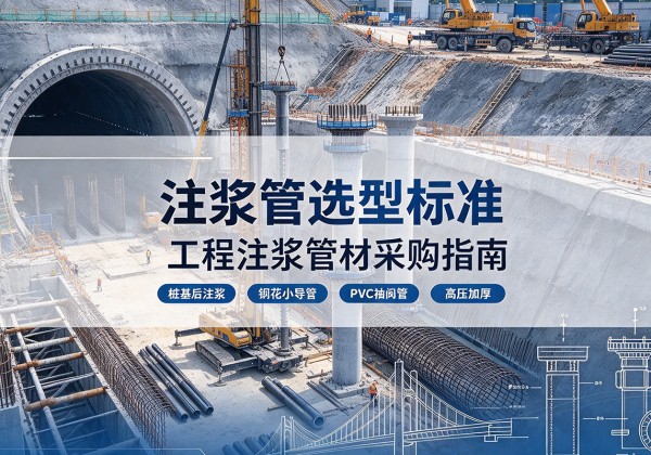 江口注浆管选型标准